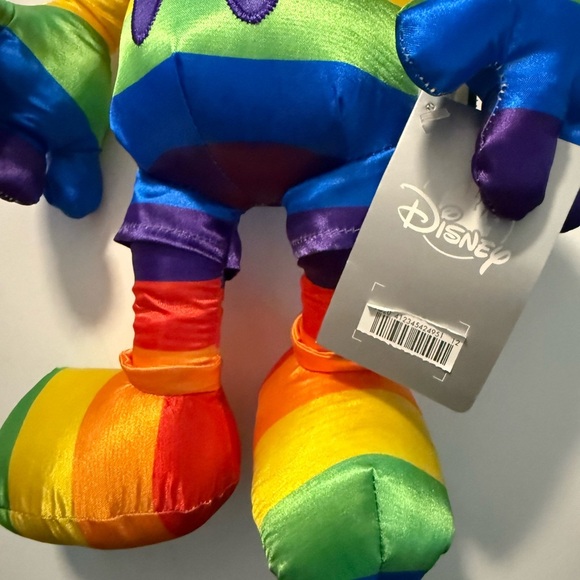 Disney Red and Orange Mickey Mouse Stuffed Animal - Picture 3 of 7